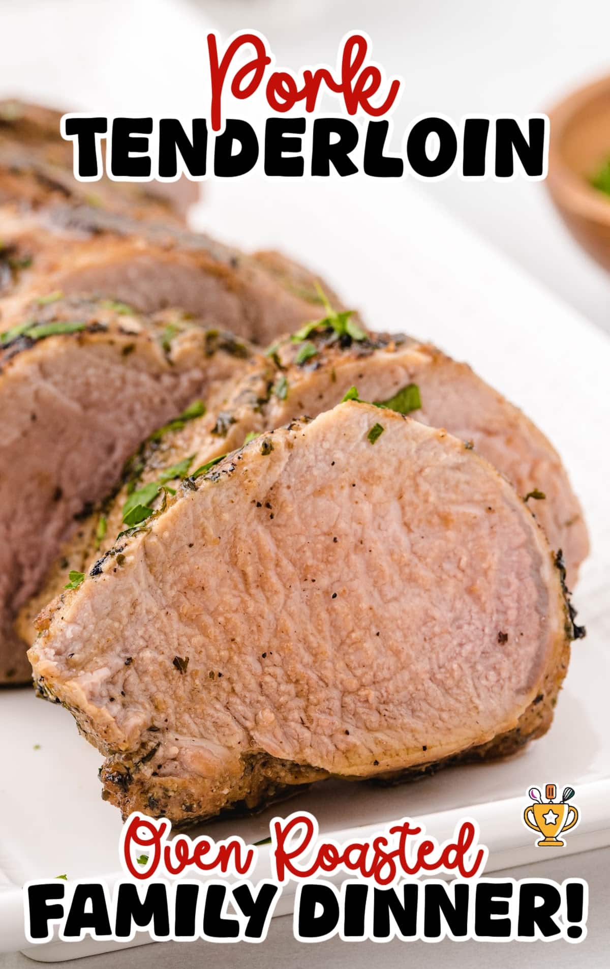 Pork Tenderloin on a plate