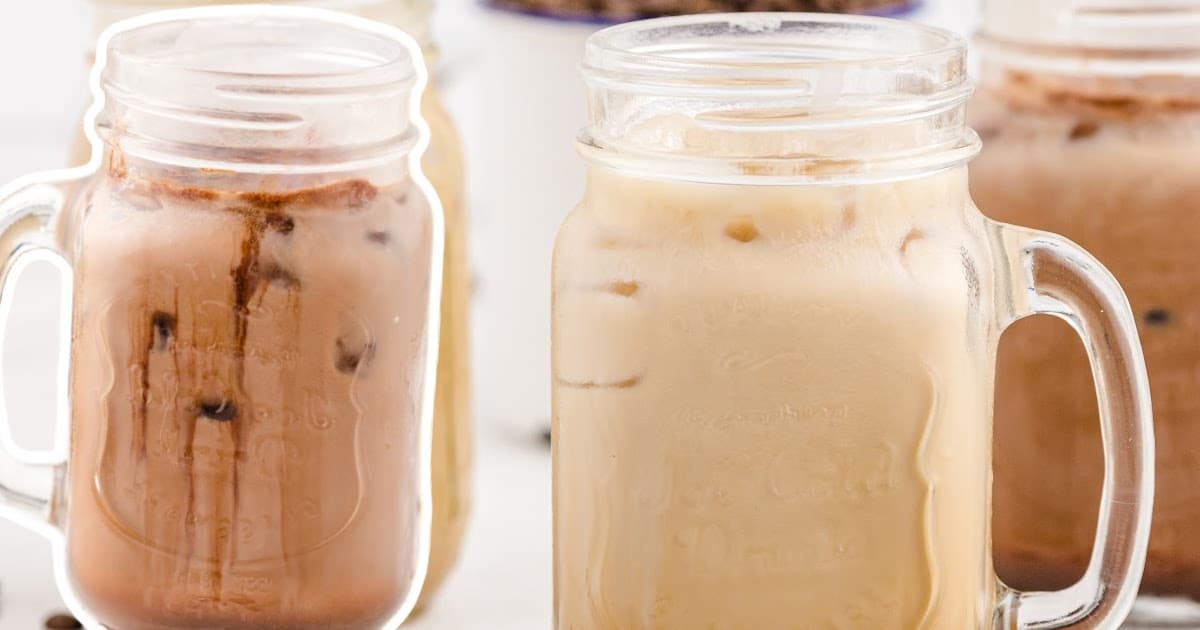 mugs of Iced Mocha
