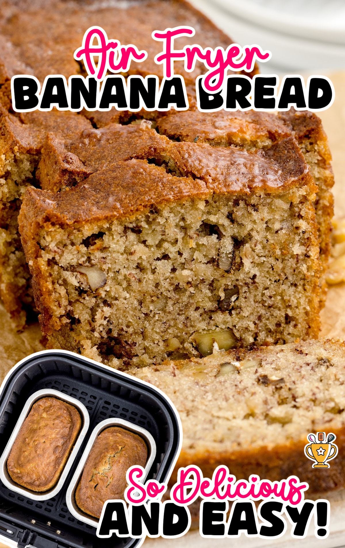 Air Fryer Banana Bread
