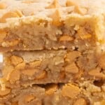 a stack of butterscotch bars