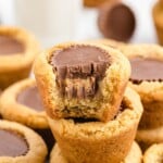 a bunch of Peanut Butter Cookie Cups