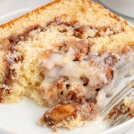 apple fritter bread with cinnamon apple swirl and glaze